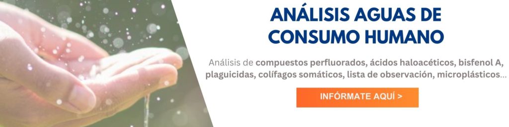 análisis aguas consumo humano