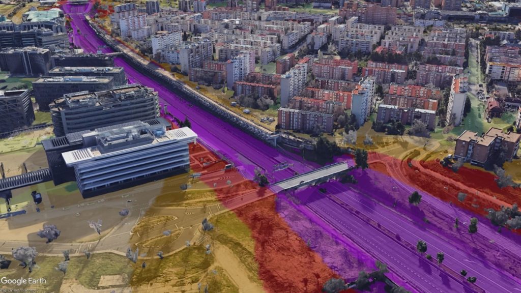 ciudades contaminación acústica m-40